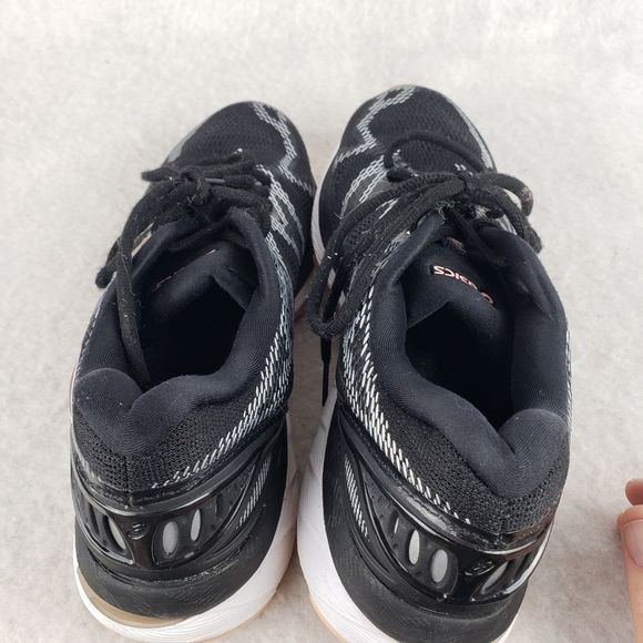 Asics Womens Gel Nimbus 20 T850N Black Running Shoes Lace Up Low Top Siz… - Picture 8 of 9